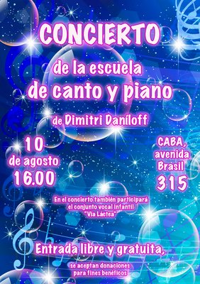 Escuela de canto y piano